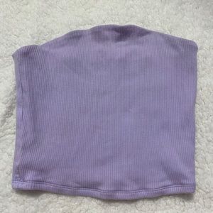light purple garage tube top